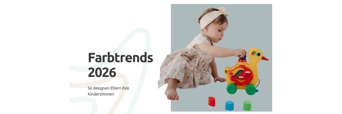 Farbtrends 2026: Was kommt, was bleibt im Kinderzimmer? - Farbtrends 2026: Was kommt, was bleibt im Kinderzimmer?