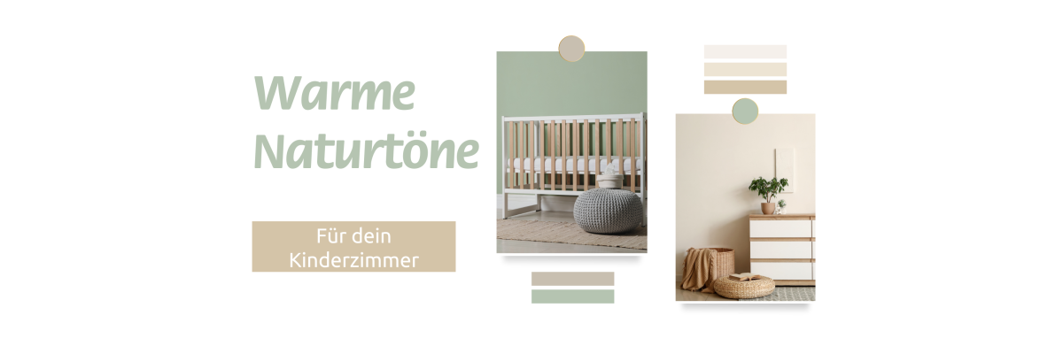 Sanfte Naturtöne fürs Babyzimmer – Ruhe und Geborgenheit - Sanfte Naturtöne fürs Babyzimmer – Farbpalette & Tipps | Schardt