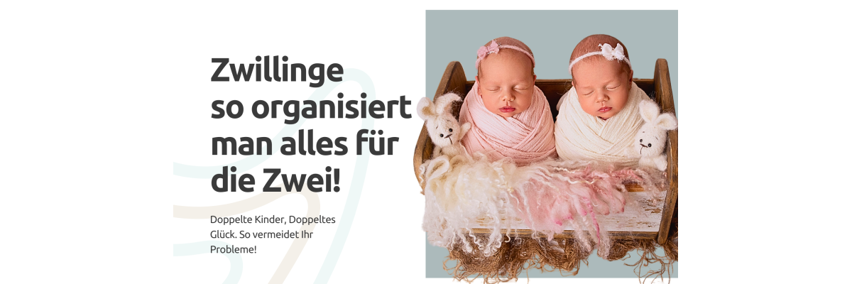 Babyzimmer für Zwillinge – ein Zimmer, zwei Kinder, tausend Fragen - Babyzimmer für Zwillinge einrichten: Betten, Platz & Stauraum