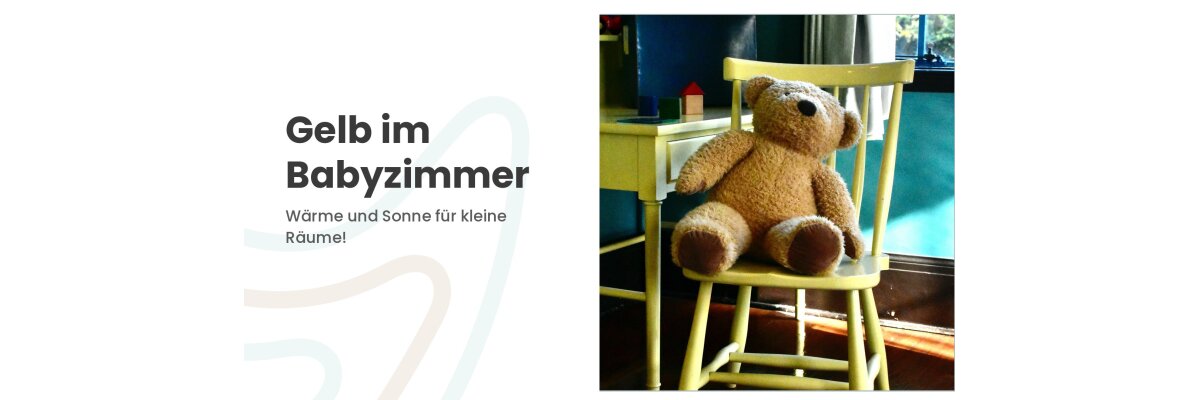 Gelb im Babyzimmer: Wärme und Sonne für kleine Räume - Gelb im Babyzimmer: Farbtöne, Kombis & Ideen