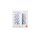 Mulltuch 3er Pack Herzchen grau