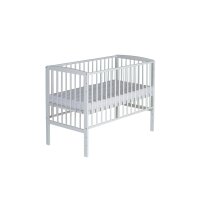 Beistellbett Micky Plus weiß 60x120 cm