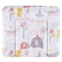 Wickelauflage 84x74 cm Pelikan rosa