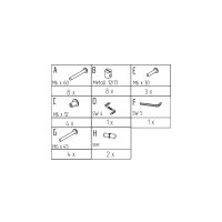 Beschlagbeutel Bett SMILE & Bett MORRIS OAK