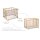 Laufgitter Basic 75 x 100 cm natur, Folie Monster