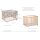 Laufgitter Basic 75 x 100 cm natur, Folie Monster