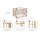 Laufgitter Basic 75 x 100 cm natur, Folie Monster