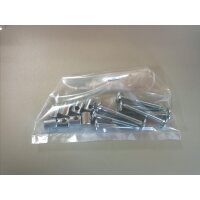 Schrauben M6x60 und Kloben Metall für Gitterseiten