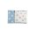 Babykuscheldecke Big Star natur / hellblau