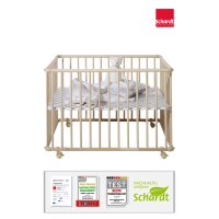 Laufgitter Basic 100  x 100 cm natur Sternchen grau
