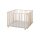 Laufgitter Basic 100  x 100 cm natur Sternchen grau