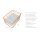 Laufgitter Basic 100  x 100 cm natur Sternchen grau