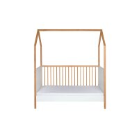 Hausbett Venice weiß/geölt 70x140 cm