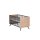2 Umbauseiten-Juniorbett inkl. Schrauben Dekor Artisan Oak