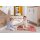 Babykuscheldecke Big Star sunset red