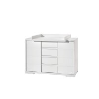 3-tlg Kinderzimmer Maxx White mit Schrank 2 Türen und Mittelregal