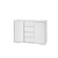 3-tlg Kinderzimmer Maxx White mit Schrank 2 Türen und Mittelregal