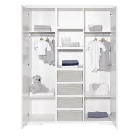 Schrank 2 Türen mit Mittelregal Maxx Boathouse