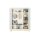 Schrank 3 Türen Miami White