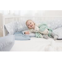 Babystrickdecke Sunny anthrazit