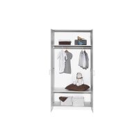 Schrank 2 Türen Classic White