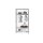 Schrank 2 Türen Classic White