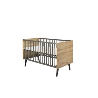 MORRIS OAK Kombi-Kinderbett 70x140 cm, Dekor Artisan Oak