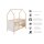 Hausbett Venice naturbelassen 70x140 cm