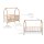 Hausbett Venice naturbelassen 70x140 cm