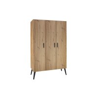 Schrank Morris Oak, 3 Türen, Dekor Artisan Oak