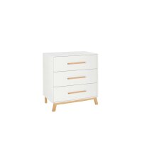 2-tlg Sparset Venice bestehend aus Bett, Umbauseiten, Wickelkommode