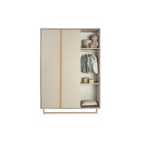 3-tlg Kinderzimmer Terry mit Schrank 2 Schiebetüren und Mittelregal