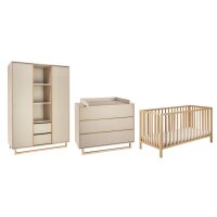 3-tlg Kinderzimmer Terry mit Schrank 2 Schiebetüren...