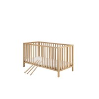 2-tlg Sparset Terry bestehend aus Bett, Umbauseiten, Wickelkommode
