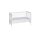 Beistellbett Micky weiß 60x120 cm mit Rollen
