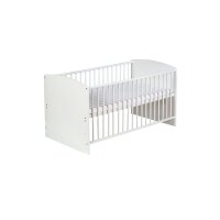 Komplettbett Classic-Line weiß 70x140 cm mit...