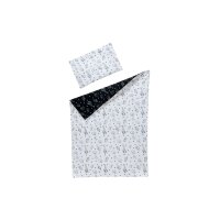 Bettset 4-teilig Origami black